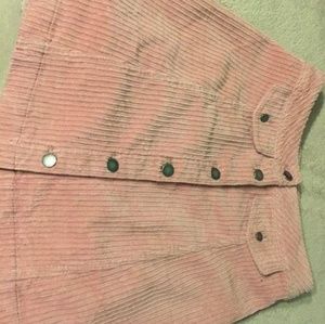 Corduroy pinot skirt